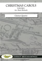 Christmas Carols Volume 1 for Clarinet Quartet cover